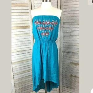 Wet Seal Strapless High Low Dress Sz 2X Nwt